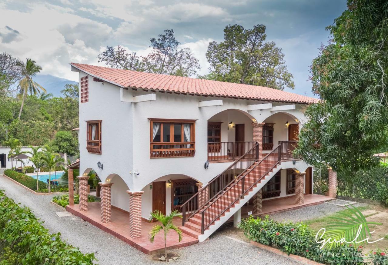 Finca Hotel Guali Santafe Санта-Фе-де-Антіокія Екстер'єр фото